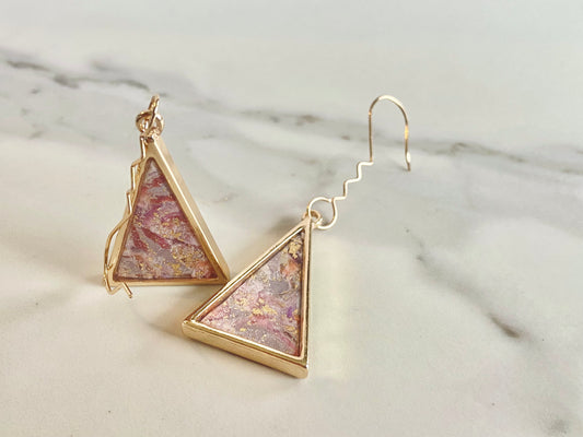 Triangle Dangle earrings