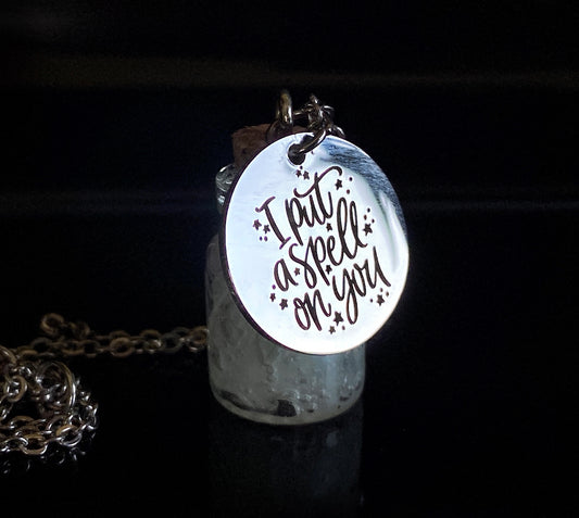 I Put a Spell on You Glow in the Dark Necklace